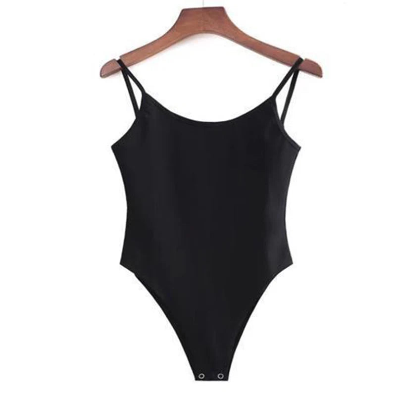 Deep neck basic Body Suit